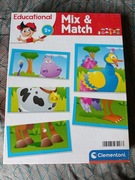 gra karciana puzzle Clementoni Mix & Match