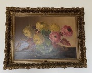 Obraz olejny Jean-Jacques FOULON, chryzantemy