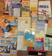 Ogromny Zestaw Map i Atlasów 