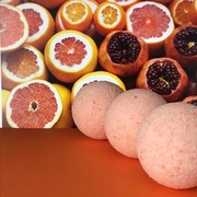 3 Musujące Kule do Kąpieli Pomarańczowe