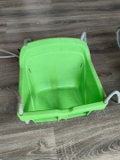 Huśtawka ogrodowa, huśtawka plastikowa, huśtawka niemowlęca 