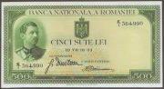 RUMUNIA 500 LEI 1934 - KRÓL  KAROL II - E1