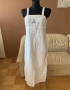 Marin Alpin biała letnia sukienka długa maxi lato M 48