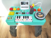 Fisher-Price muzyczny stolik deejayski - po niemiecku 