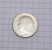 Sprzedam monetę 2 ZŁ --- GŁOWA KOBIETY 1933 r--- SREBRO .