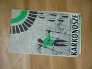 KARKONOSZE. Mapa Turystyczna hipsometryczna. 1976