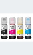 Tusze do drukarki Epson 103 Ecotank 4x65 ml L1270 L3251 L3256 L3270 L3276