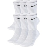 Nike Socks - Everyday Lightweight Crew White 6-PACK