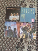 Silent Circle-Cztery 7"single winylowe razem, jeden pakiet 