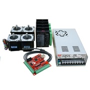 Zestaw CNC 4osie 4xNEMA23 1.2Nm sterownik zasilacz
