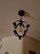 Lampa industrialna, loft, kuta.