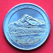 25 Centów 2010 P    r -     USA  Mount Hood       stan !!