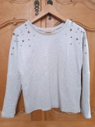 Bluza złota nitka dresowa dżety 