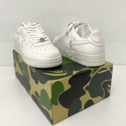 Buty męskie Bathing Ape BapeSta m1 White rozmiar 44