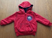 CHŁOPCZYK -NOWA  bluza z kapturem ,ocieplona -rozm 86/92cm
