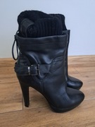 Ocieplane botki na szpilce - Venezia