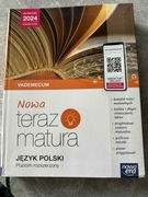 Nowa Teraz matura Język Polski Vademecum poziom rozszerzony 2024