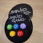 Gonggi, squid game, kości, 
