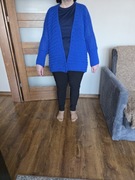 Sweter damski ażurowy zrobiony na szydełku