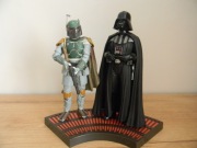 Kotobukiya Star Wars ArtFX Boba Fett & Darth Vader