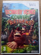 Donkey Kong Country Returns na Wii PAL NOWA FOLIA!!!