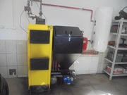 Piec na ekogroszek, zasobnik wody użytkowej, węgiel ekogroszek