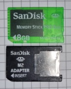 Karta SanDisk Gaming 8GB MagicGate Zielona PSP Adapter