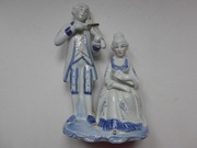 Porcelanowa para i skrzypce