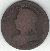 345 Wielka Brytania 1/2 pensa half penny Wiktoria do rozpoznania