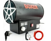 Nagrzewnica gazowa BOXER 25 kW | Termostat | Reduktor i wąż 
