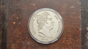 Wielka Brytania 1 Korona 1820 Żeton Próbny