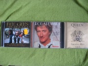 Płyty Bee Gees Rod Stewart Queen Greatest Hits II