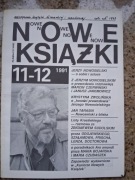 Nowe Książki - miesięcznik nr 873-874 (11-12/1991) Jerzy Nowosielski