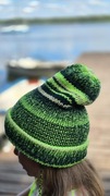  Czapka smerfetka / beanie handmade – wełna z akrylem