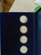 80 rocznica D- dey , limitowany zestaw 4 monet - srebro.