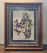 RONALD EMBLETON Śliczny obrazek 3D dzieci