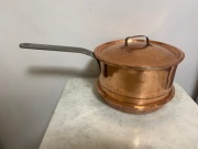 Garnek miedziany 3L