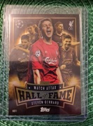 Topps match attax 2025/26 Hall od fame Steven Gerrard Liverpool
