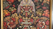 Oryginalny obraz z Bali „ Barong&Rangda“