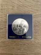 Papież 10000 złotych 1987 Jan Paweł II - SREBRO