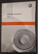 Radio RCD 510 - obsluguje kamerę cofania telefon