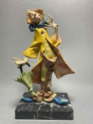 Simonelli Italy – unikatowa figura clown - marmur Carrara  kolekcja #81