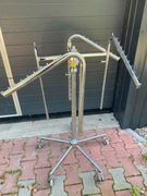 Obrotowy Regulowany Stojak Wieszak Sklepowy Na Ubrania 