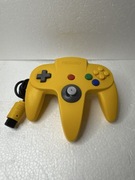 Oryginalny kontroler pad do Nintendo 64 N64 - żólty, w dorbym stanie