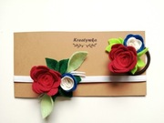 Komplet opaska+ gumeczki 