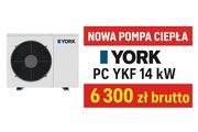Pompa ciepła YORK PC YKF 14 kW Monoblock – moc, efektywność i niezawodność