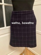 wełniana granatowa spódnica White Stuff, r. 42/44