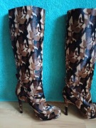 Kozaki  FREE LANCE  - 1300 zł  - 39 - skóra naturalna 