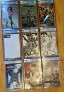 Kolekcja komiksów CGC spiderman, walking dead, fantastic four