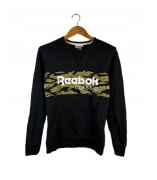 Bluza Reebok czarna duże Logo S